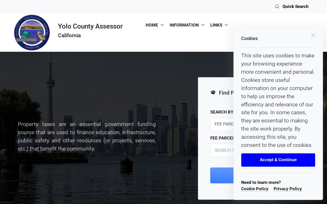 Davis people search using the Yolo Assessor MBAP property lookup