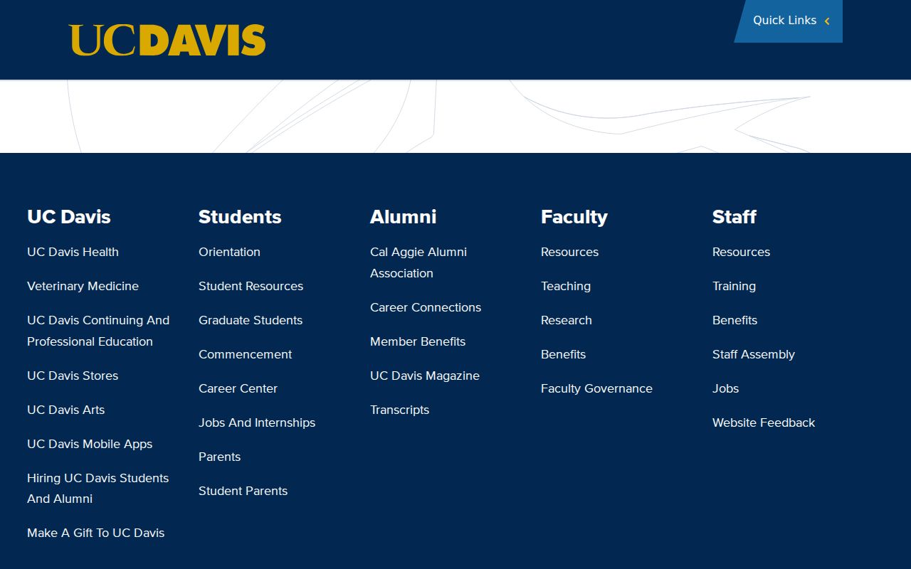 Davis people directories UC Davis directory